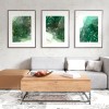 Green Alcohol Ink wall art