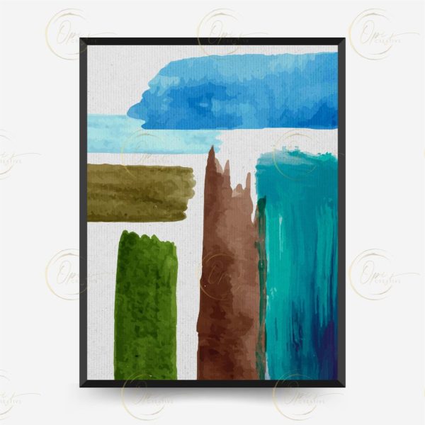 Brush Cool Printable Wall Art