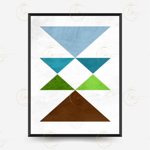 Triangles – Cool Printable Wall Art