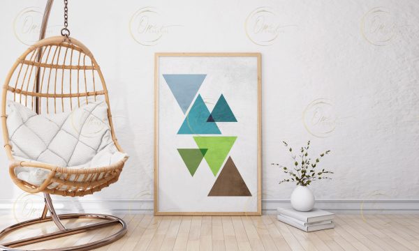 Triangles – Cool Printable Wall Art